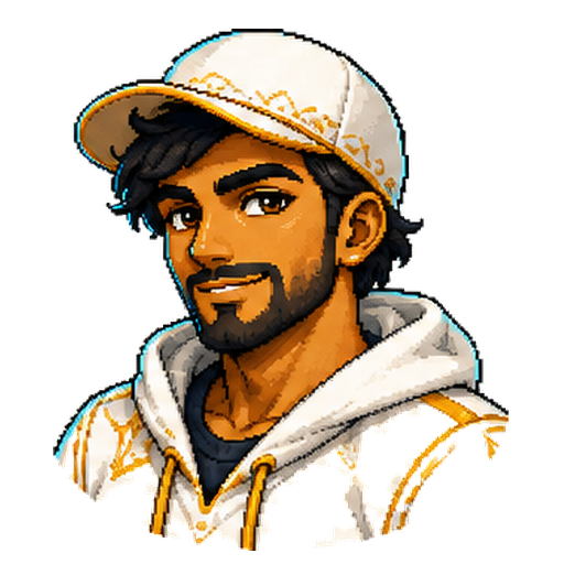 RAYAN, street cricket player from UAE